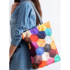 Torebka damska shopper bag Lorenti Sunny Factor 031 - Szary. Szare torby damskie na zakupy LORENTI, bez wzorów, biznesowe, bez dodatków. Za 74,99 zł.