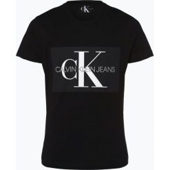 Calvin Klein Jeans - T-shirt męski, czarny. Czarne t-shirty męskie Calvin Klein Jeans, xl, z nadrukiem, z jeansu, bez kołnierzyka. Za 299,95 zł.