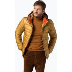 Scotch & Soda - Męska kurtka pikowana, żółty. Szare kurtki męskie pikowane marki Scotch & Soda, l, z nadrukiem, z bawełny, z kapturem. Za 899,95 zł.