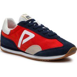 Sneakersy PEPE JEANS - Tahiti Retro PMS30513 Spicy Red 232. Czerwone sneakersy męskie Pepe Jeans, na co dzień, bez wzorów, z jeansu, eleganckie, bez zapięcia. Za 299,00 zł.