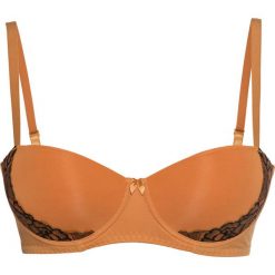 Biustonosz balkonetka bonprix cynamonowy. Pomarańczowe biustonosze bonprix. Za 37,99 zł.