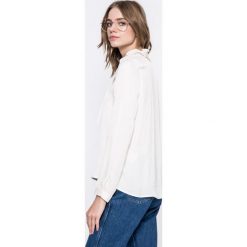 Vero Moda - Koszula Lilje. Szare koszule damskie Vero Moda, l, z poliesteru, casualowe, ze stójką, z długim rękawem. W wyprzedaży za 59,90 zł.