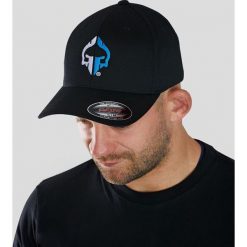 Czapki męskie: Ground Game Sportswear Czapka z daszkiem męska Logo czarna r. L/XL (CAPLOLXL)