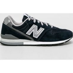 New Balance - Buty CM996BN. Niebieskie sneakersy męskie New Balance, ze skóry, na sznurówki. W wyprzedaży za 289,90 zł.