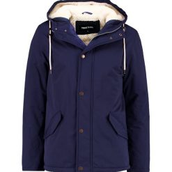 Kurtka w kolorze granatowym. Niebieskie płaszcze męskie Kiomi, Mint & Berry, Youturn, s, bez wzorów, bez kaptura. W wyprzedaży za 120,95 zł.