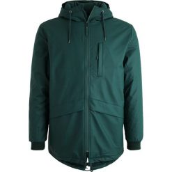 Rains Parka dark teal. Zielone parki męskie marki Rains, l, z materiału. Za 899,00 zł.