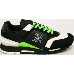 Tommy Hilfiger - Buty. Czarne sneakersy męskie TOMMY HILFIGER, na sznurówki. Za 579,90 zł.