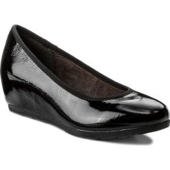 Creepersy damskie: Półbuty JANA - 8-22306-29 Black Patent 018