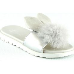Buty dziecięce: Klapki w kolorze srebrnym