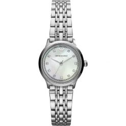 Emporio Armani Zegarek silvercoloured. Szare zegarki damskie Emporio Armani. W wyprzedaży za 861,75 zł.