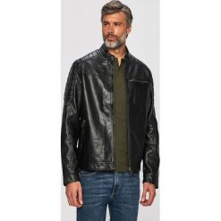 Jack & Jones - Kurtka. Czarne płaszcze męskie Jack & Jones, s, bez wzorów, z poliesteru, krótkie, bez kaptura. W wyprzedaży za 229,90 zł.