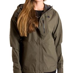 THE NORTH FACE GTX DRYZZLE > T93OCJ21L. Pomarańczowe kurtki damskie The North Face, na wiosnę, s, bez wzorów, z gore-texu, klasyczne, bez kaptura, wspinaczkowe, gore-tex. W wyprzedaży za 529,99 zł.