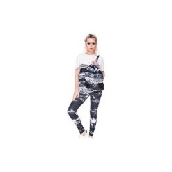 Leggings Hard Brush. Czarne legginsy damskie marki Who cares, s, bez wzorów. Za 99,99 zł.