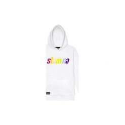 RAINBOW WHITE. Białe bluzy damskie z nadrukiem marki MAJORS, xl, z bawełny. Za 240,00 zł.