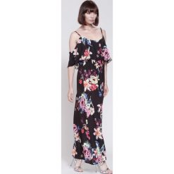 Sukienki hiszpanki: Czarna Sukienka The Kissing Dress