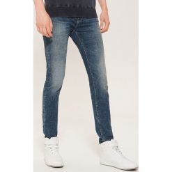 Jeansy skinny - Granatowy. Niebieskie jeansy męskie marki House, z jeansu. Za 99,99 zł.