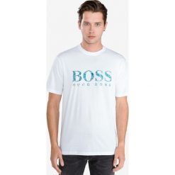 BOSS Hugo Boss Teecher 4 Koszulka Biały. Białe podkoszulki męskie BOSS Hugo Boss, l, z nadrukiem, z bawełny, bez kołnierzyka, z krótkim rękawem, krótkie. Za 266,95 zł.