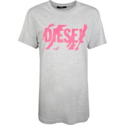 Diesel T-shirt "T- Flavia". Bluzki damskie Diesel, z nadrukiem, z bawełny, z okrągłym kołnierzem. Za 89,00 zł.