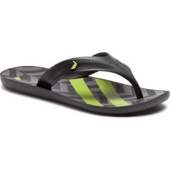 Japonki RIDER - Strike Plus Ad 11073 Black/Black/Green 24750. Czarne klapki męskie Rider, z materiału. W wyprzedaży za 64,99 zł.