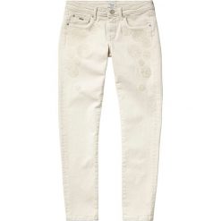 Dżinsy "Lola/ Bandito" - Skinny fit - w kolorze beżowym. Brązowe jeansy damskie Denim Special, l. W wyprzedaży za 171,95 zł.