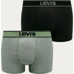 Levi's - Bokserki (2-pack). Zielone bokserki męskie Levi's®, z nadrukiem, z elastanu. Za 119,90 zł.
