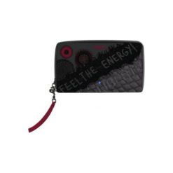 Desigual portfel damski Mone Rep Comunika Mini Zip czarny. Czarne portfele damskie Desigual, bez wzorów. Za 199,00 zł.