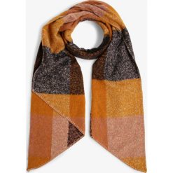 Pieces - Szalik damski – Pcipyrine, lila. Szaliki damskie Pieces, w kratkę. Za 89,95 zł.