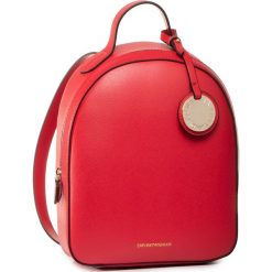 Plecak EMPORIO ARMANI - Y3L024 YH15A 84301 Poppy Red/Smokey Bl. Czerwone plecaki damskie Emporio Armani, bez wzorów, ze skóry ekologicznej. W wyprzedaży za 559,00 zł.