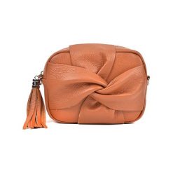 Torebka w kolorze koniaku - (S)21 x (W)16 x (G)7 cm. Brązowe torebki klasyczne damskie Bestsellers bags, w paski, z materiału. W wyprzedaży za 199,95 zł.