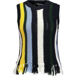 Topy damskie: English Factory STRIPE Top ocean green combo