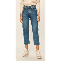 Tommy Jeans - Jeansy Harper. Niebieskie jeansy damskie Tommy Jeans, z podwyższonym stanem. Za 539,90 zł.