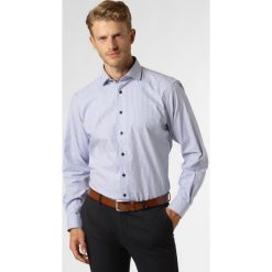 James - Koszula męska, biały. Białe koszule męskie James, m, bez wzorów, eleganckie, z klasycznym kołnierzykiem, bez rękawów. Za 129,95 zł.