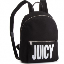 Plecak JUICY BY JUICY COUTURE - Denver Black Core Backpack JCH0118 Black. Czarne plecaki damskie marki Juicy by Juicy Couture, z materiału, eleganckie. Za 269,00 zł.