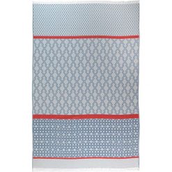 Chusty damskie: Chusta hammam w kolorze błękitnym – 200 x 140 cm
