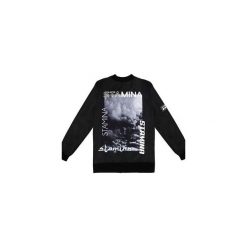 STAMINA BOMBER. Czarne bomberki damskie marki MAJORS, s, z nadrukiem. Za 320,00 zł.