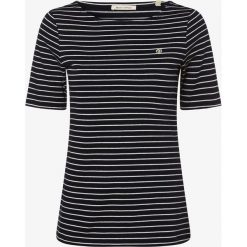 Marc O'Polo - T-shirt damski, niebieski. Niebieskie t-shirty damskie s, w paski, polo. Za 99,95 zł.