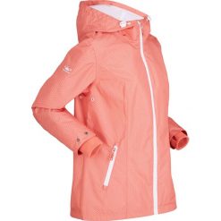 Kurtka funkcyjna bonprix koralowy z nadrukiem. Czerwone kurtki damskie bonprix, s, z nadrukiem, bez kaptura. Za 169,99 zł.