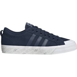 Adidas Originals Nizza Tenisówki Niebieski. Niebieskie trampki męskie adidas Originals, bez wzorów, z materiału, bez zapięcia. Za 292,95 zł.