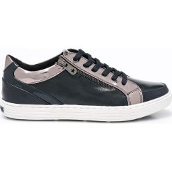 Marco Tozzi - Buty. Szare buty sportowe damskie marki Marco Tozzi, z materiału. W wyprzedaży za 99,90 zł.