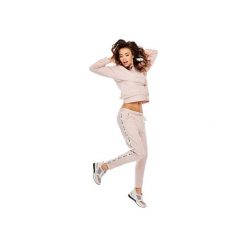 Dresowe spodnie Ooh la la sport. Różowe spodnie damskie Ooh la la, uniwersalny, bez wzorów, z dresówki. Za 149,00 zł.