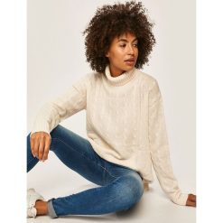 Polo Ralph Lauren - Sweter. Białe swetry damskie Polo Ralph Lauren, s, bez wzorów, z wełny, bez rękawów, bez kaptura. W wyprzedaży za 399,90 zł.
