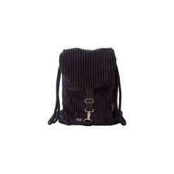 Plecak sztruks czarny. Czarne plecaki damskie Sacky.bag, bez wzorów, z bawełny. Za 140,00 zł.
