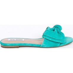 Steve Madden - Klapki Truesdale. Żółte klapki damskie Steve Madden, bez wzorów, ze skóry, bez obcasa. W wyprzedaży za 239,90 zł.