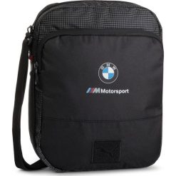 Saszetka nerka PUMA - Bmw M Motorsport Portable 766680 Puma Black 01. Czarne torby męskie skórzane Puma, bez wzorów, z materiału, młodzieżowe. Za 219,99 zł.