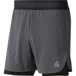 SZORTY DO BIEGANIA REEBOK EPIC 2w1 (L). Spodenki sportowe męskie Reebok, s, bez wzorów, z elastanu, do biegania. W wyprzedaży za 139,99 zł.