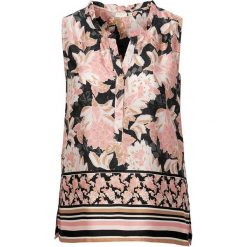 Cream Bluzka Bahia czarny różowy female czarny/różowy 38. Różowe bluzki damskie Cream, bez wzorów, z tkaniny, z dekoltem w serek. Za 329,00 zł.