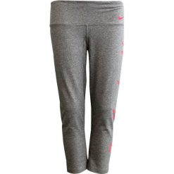 Spodnie sportowe damskie: Nike Spodnie damskie W NK Dry Capri DFC GRX szare r. L (861214 091)