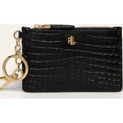 Lauren Ralph Lauren - Portfel skórzany. Czarne portfele damskie Lauren Ralph Lauren, bez wzorów, z poliesteru. W wyprzedaży za 269,90 zł.