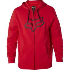 FOX Bluza Męska Legacy Foxhead Zip Fleece Xxl Czerwona. Czerwone bluzy męskie marki FOX, xxl, bez wzorów, bez kołnierzyka, bez rękawów, bez kaptura. Za 283,00 zł.