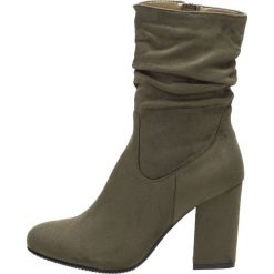 Kozaki damskie S.BARSKI 36-14 KHAKI. Brązowe kozaki damskie S.barski, klasyczne, na wysokim obcasie, na obcasie, bez zapięcia. W wyprzedaży za 139,00 zł.